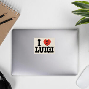 I LOVE LUIGI Sticker3