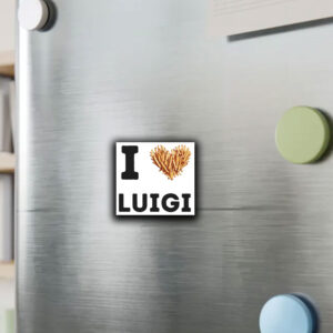 I Love Luigi Sticker ,Car Magnet