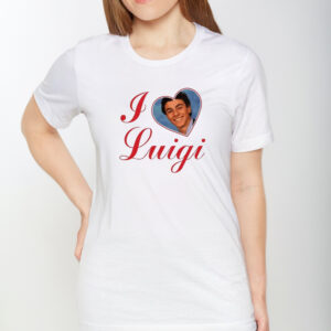 I love Luigi retro shirt1