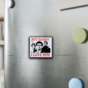 Luigi Mangione Deny Defend Depose But Daddy I Love Him Sticker ,Car Magnets