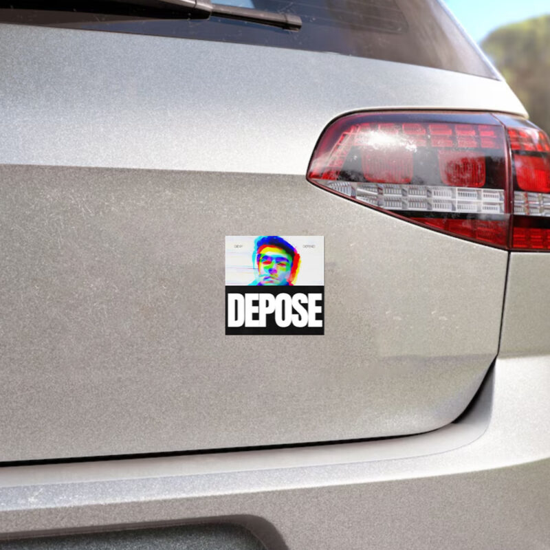 Luigi Mangione Deny Defend Depose Sticker