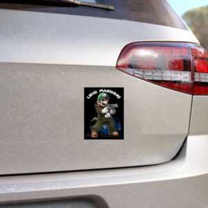 Luigi Mangione Deny Defend Depose Sticker ,Car Magnets