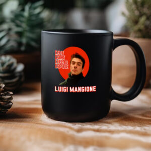 Luigi Mangione Deny Delay Defend Depose Deflect Manifesto free Luigi Mug3