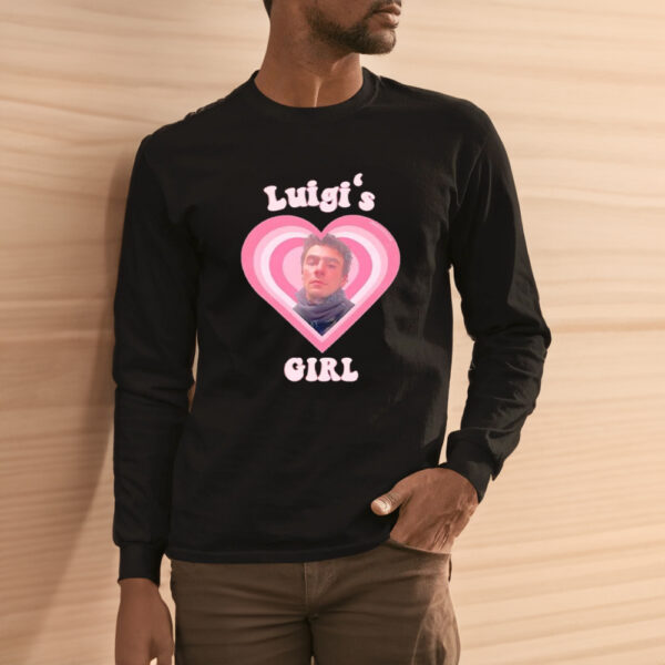 Luigi Mangione Luigi’s girl love T-shirt1