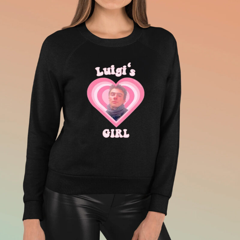 Luigi Mangione Luigi’s girl love T-shirt3