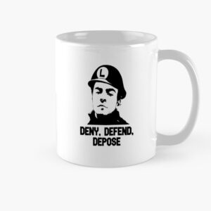 Luigi Mangione Mario The Hutt Deny Defend Depose Mug