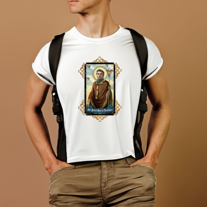 Luigi Mangione Our Patron Saint Of Healthcare Shirt