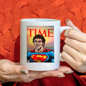 Luigi Mangione Person Of The Year Time Deny Defend Depose Superman Mug