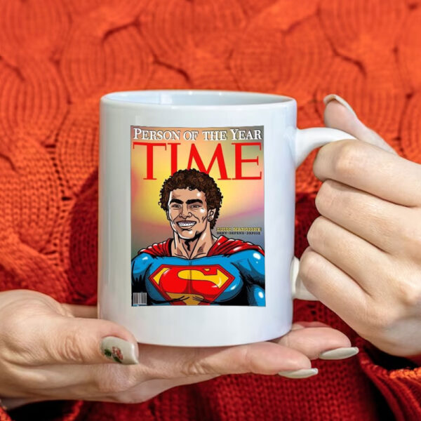 Luigi Mangione Person Of The Year Time Deny Defend Depose Superman Mug