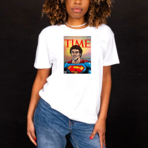 Luigi Mangione Person Of The Year Time Deny Defend Depose Superman T-Shirt