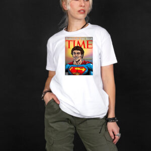 Luigi Mangione Person Of The Year Time Deny Defend Depose Superman T-Shirt