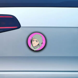 Luigi Mangione Shooter Anime CEO Deny Defend Depose Sticker ,Car Magnet