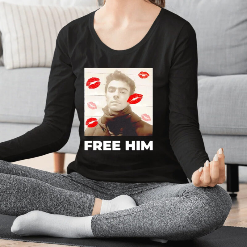 Luigi Mangione free him vintage shirts