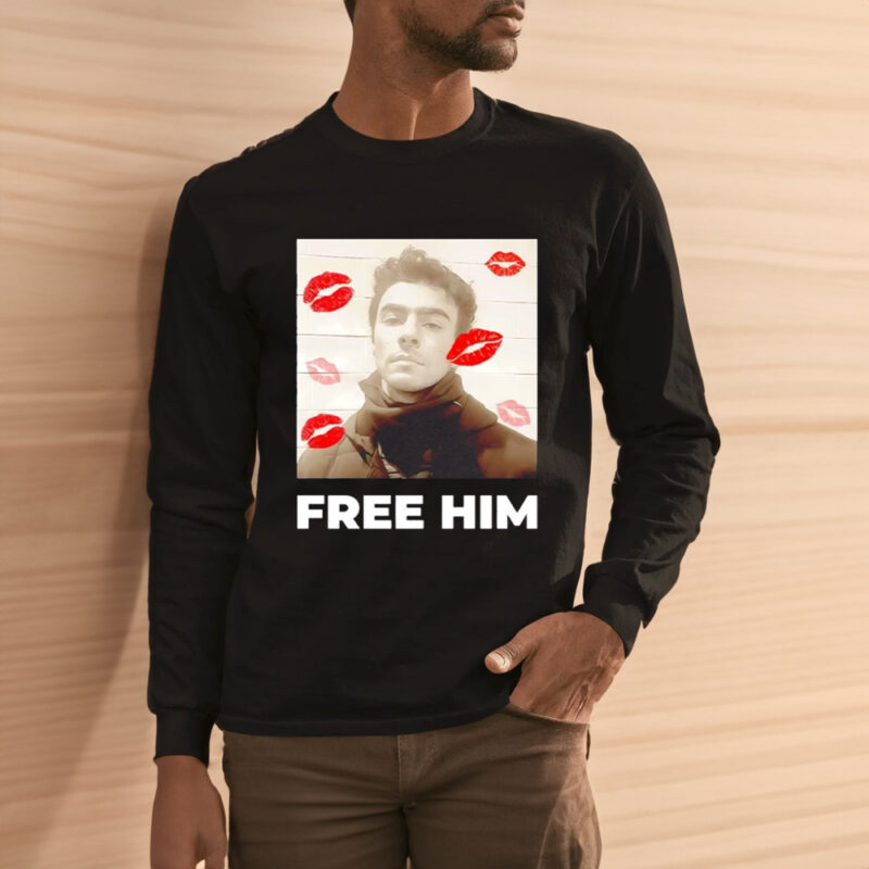 Luigi Mangione free him vintage shirts2