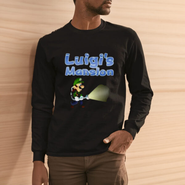 Luigi's Mansion Super Mario T Shirts2