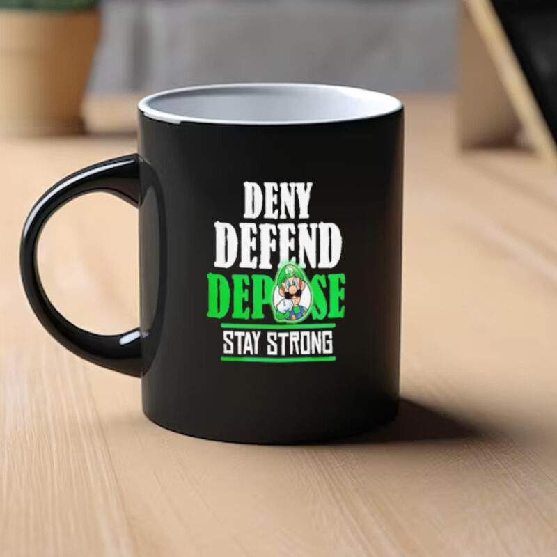 Mario Free Luigi Deny Defend Depose Stay Strong Mugs1