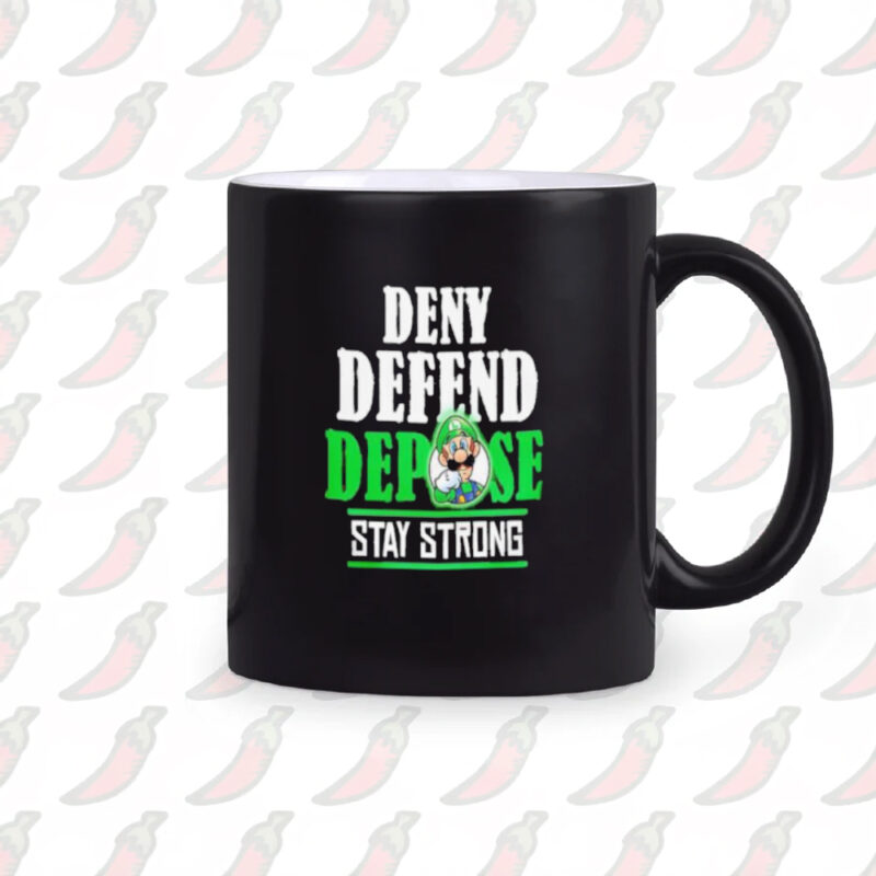 Mario Free Luigi Deny Defend Depose Stay Strong Mugs2