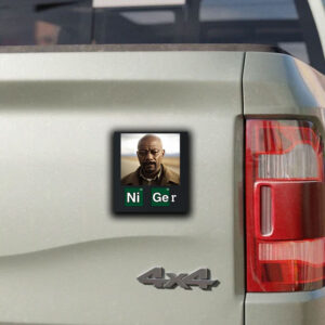 Nickel Germanium Ni Ger Sticker ,Car Magnet