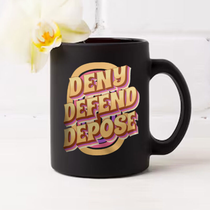 Offcial Deny. Defend. Depose Mug