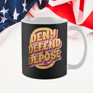 Offcial Deny. Defend. Depose Mug