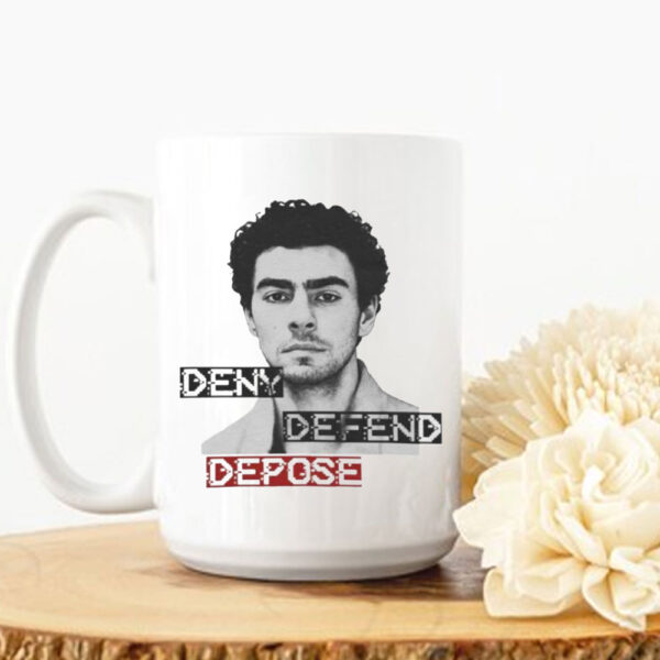 Offcial Funny Deny Defend Depose Coffee Mug