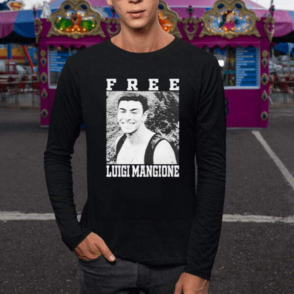 Official Free Luigi Mangione 2024 T-Shirts3