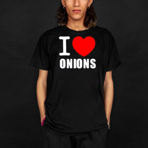 Pizzaslime I Love Onions T-Shirt