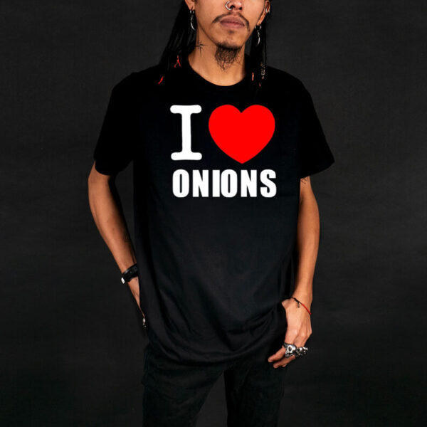 Pizzaslime I Love Onions T-Shirt