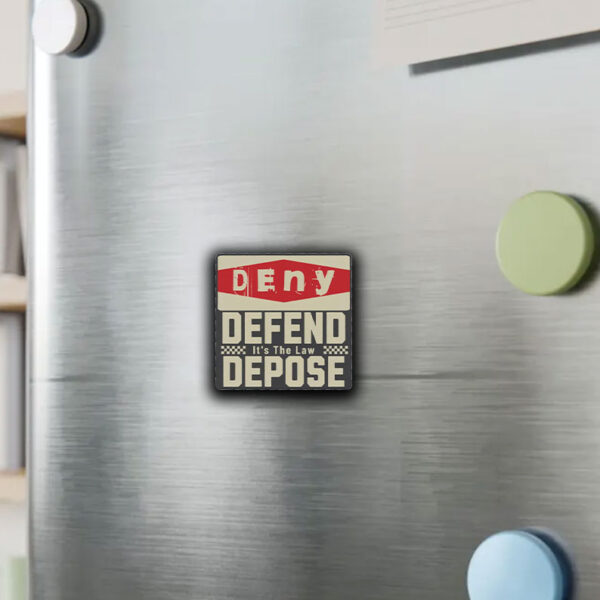 Deny Defend Depose Sticker