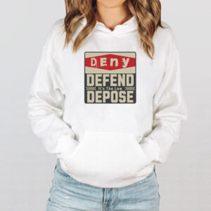 Protest Activist ,Bold Statement ,Deny Defend Depose T-Shirt