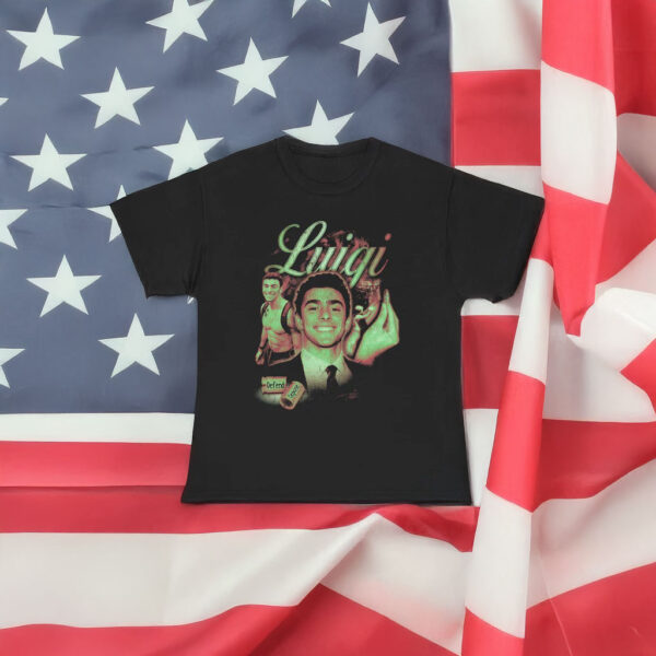 Rap Tee By Tyler McFadden Free Luigi Mangione T-Shirt