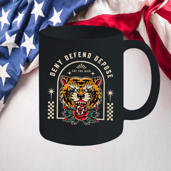 Realism Tiger - Deny Defend Depose Mug