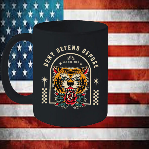 Realism Tiger - Deny Defend Depose Mug