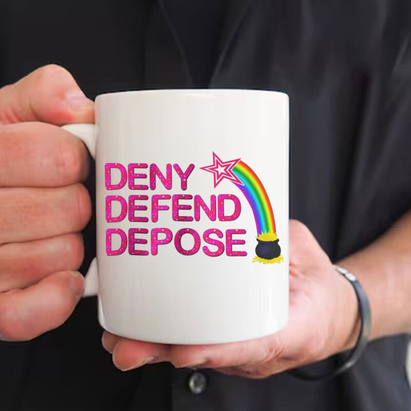 Rebellion Resistance Protest Political Activism ,Deny Defend Depose Mug