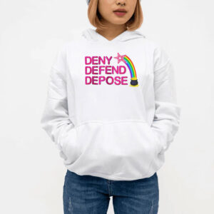 Rebellion Resistance Protest Political Activism ,Deny Defend Depose T-Shirt