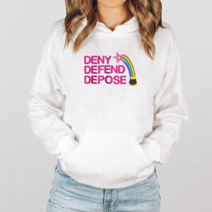 Rebellion Resistance Protest Political Activism ,Deny Defend Depose T-Shirt