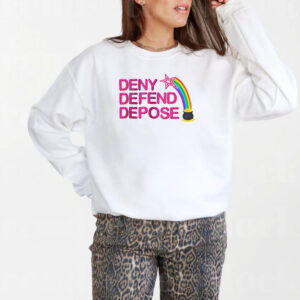 Rebellion Resistance Protest Political Activism ,Deny Defend Depose T-Shirt