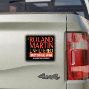 #Rolandmartinunfiltered Daily Digital Show Sticker ,Car Magnet