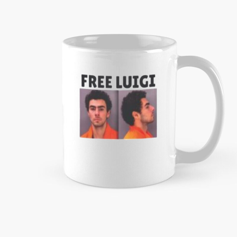 Show Your Solidarity With This Iconic Statement Design, Free Luigi Mug