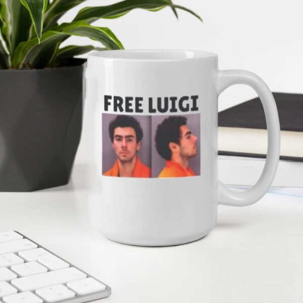 Show Your Solidarity With This Iconic Statement Design, Free Luigi Mug2