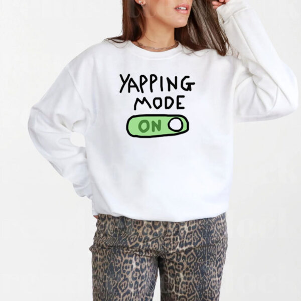 Sillycityco Yapping Mode On T-Shirt