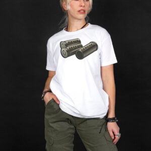 Social Justice, Deny, Defend, Depose, Bullet Shell Statement T-Shirt