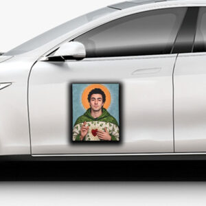 Social Justice Saint, Deny Defend Depose Sticker ,Car Magnet