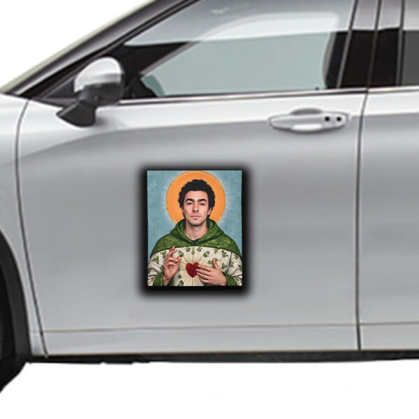 Social Justice Saint, Deny Defend Depose Sticker ,Car Magnet