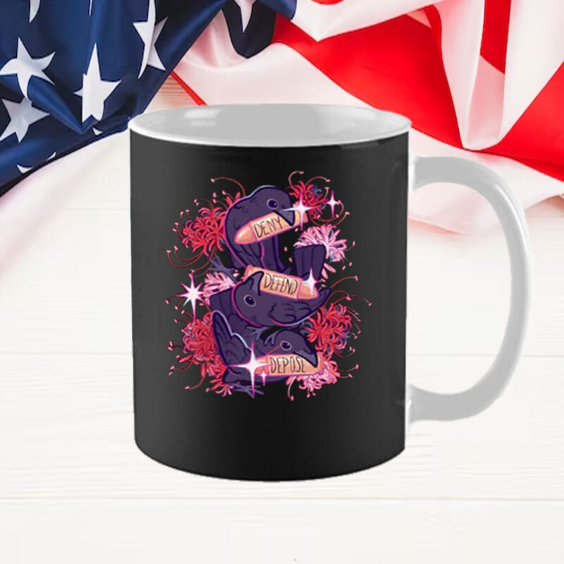 Spider lily ,Deny, Defend, Depose Mug