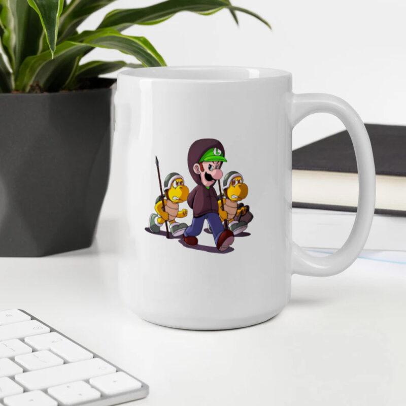 Super Luigi in New York Mug2