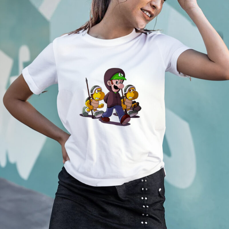 Super Luigi in New York shirt2