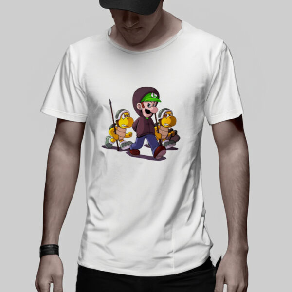 Super Luigi in New York shirt3