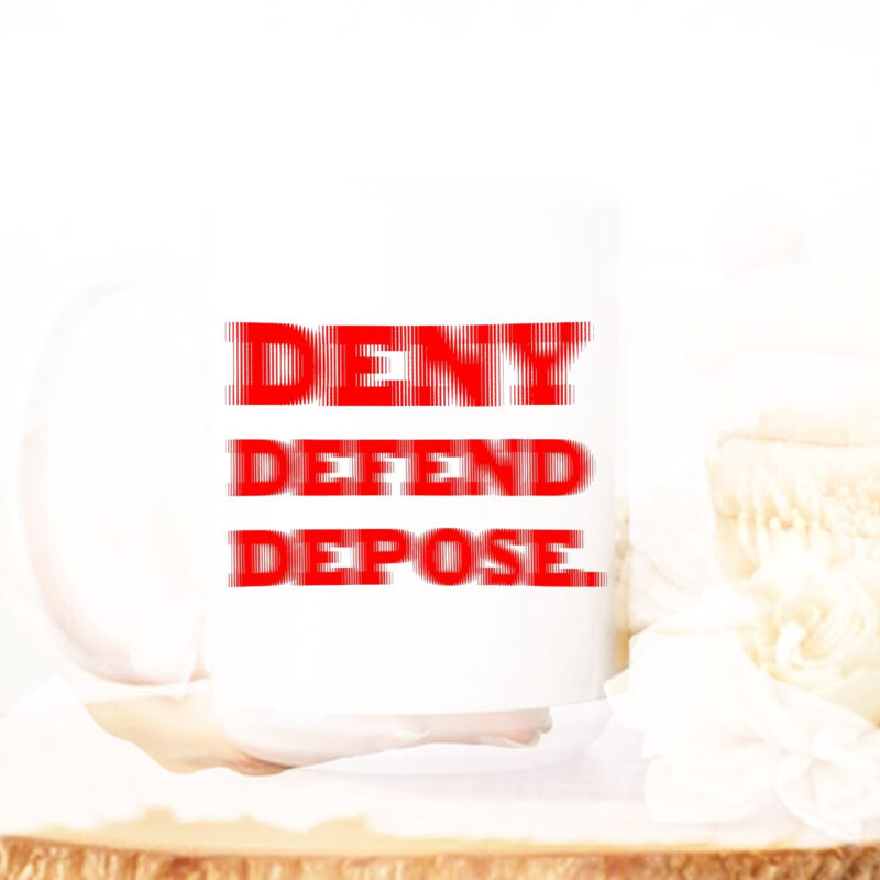 The Poor And Sick ,Comfort To The Oppressor ,Deny Defend Depose Mug