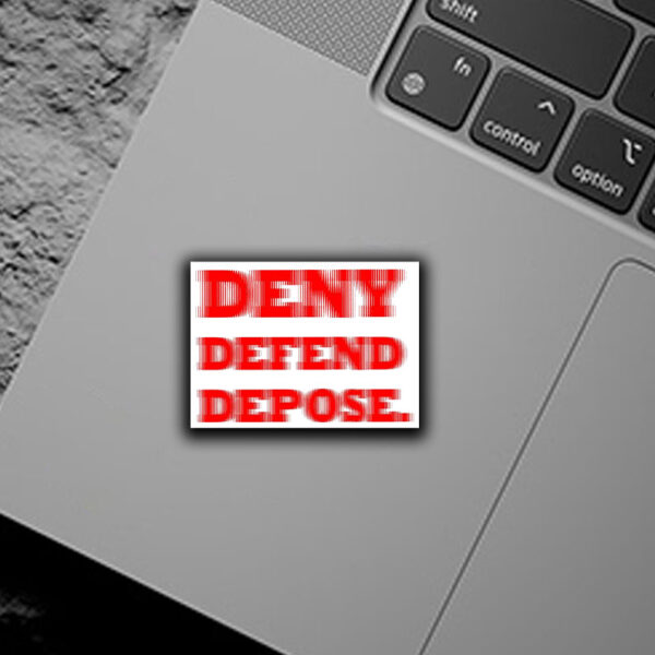 The Poor And Sick ,Comfort To The Oppressor ,Deny Defend Depose Sticker ,Car Magnet